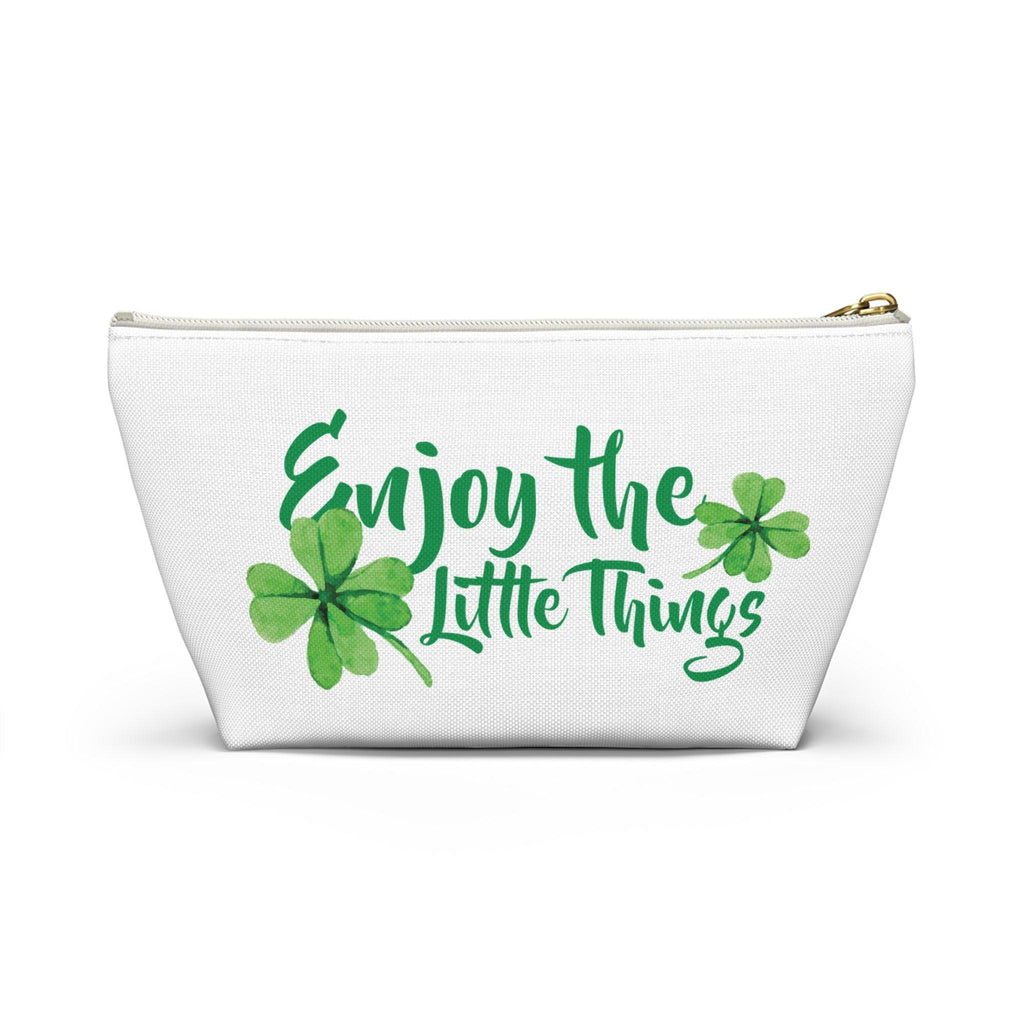 Enjoy the little things inspirational travel pouch