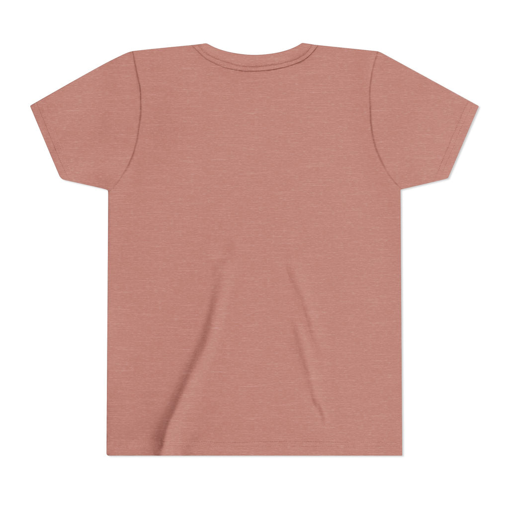 Youth Soccer Tee – Cute Cartoon Player "Ready to Score" Kids Jersey