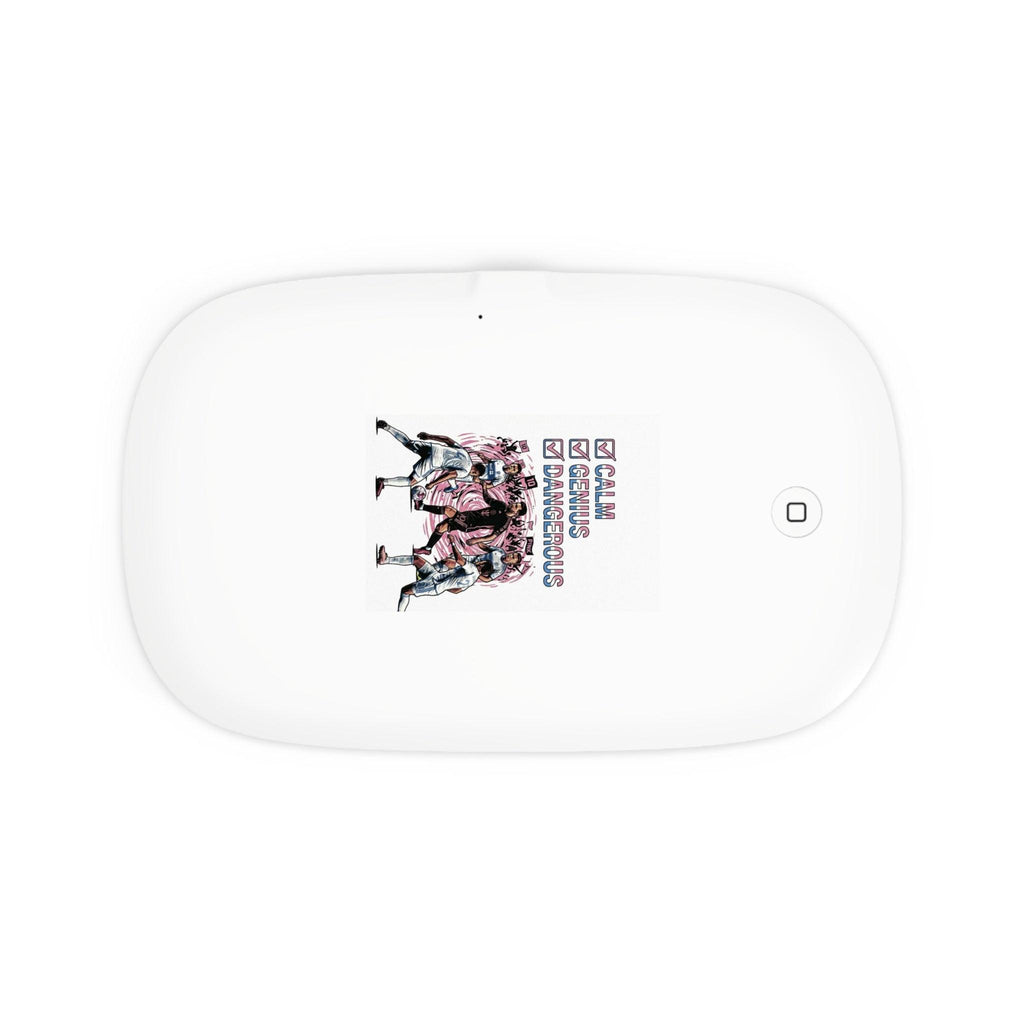 UV Phone Sanitizer & Wireless Charging Pad - Argentina Soccer Legend Fan Inspired.