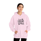 My Best Friend Has Paws Hoodie — Cute Paw Print Pet Lover Sweatshirt