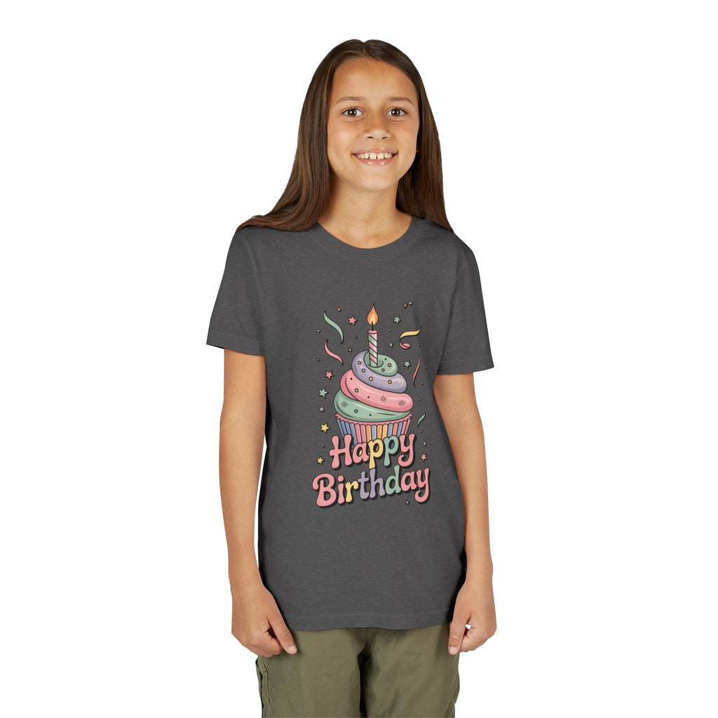 Kids "Happy Birthday" Cupcake Tee