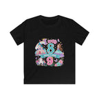 Girls' Princess 8th Birthday T-Shirt — "This Is How I Turn 8" Floral Castle Tee
