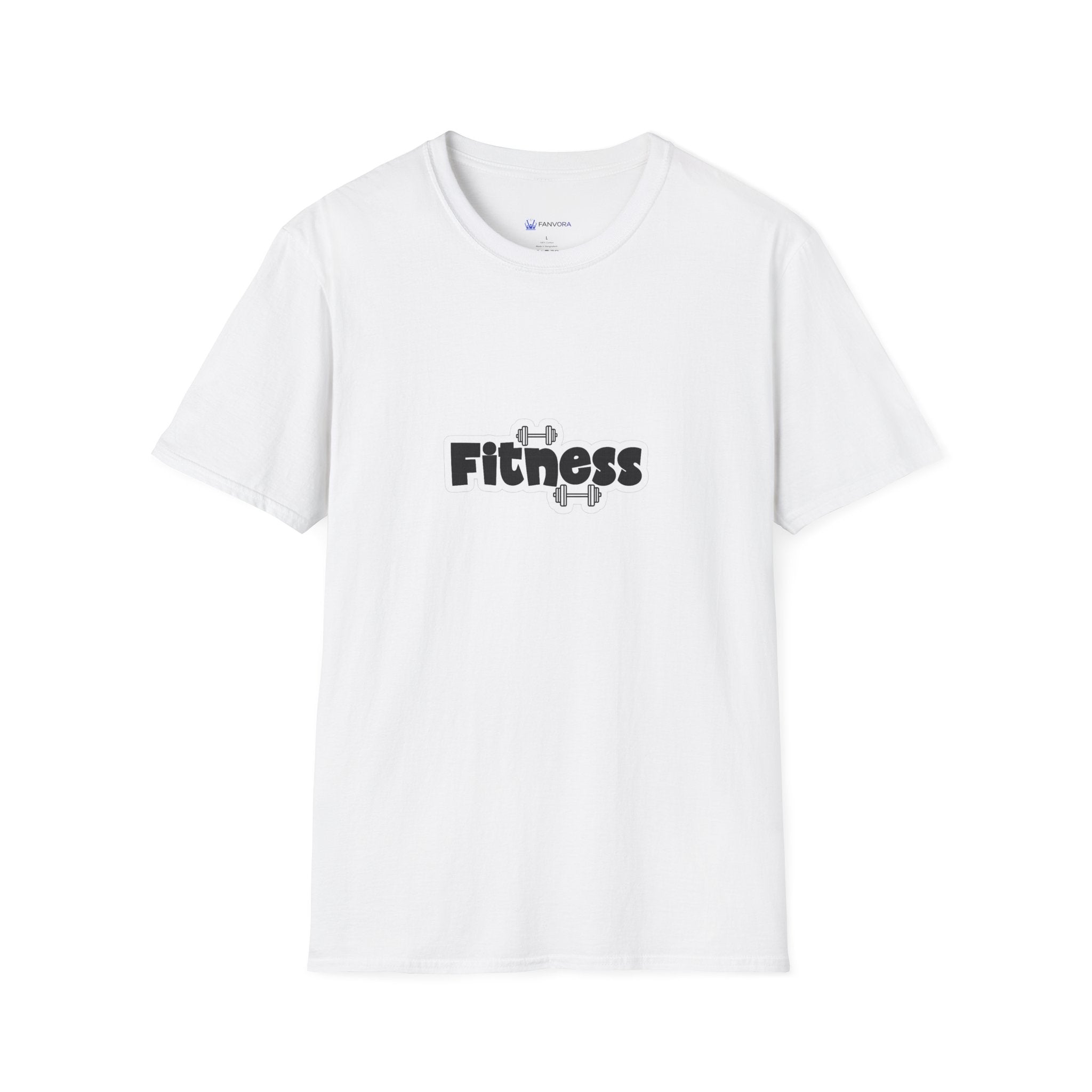 Fitness Graphic T-Shirt — Dumbbell Workout Tee for Gym Lovers