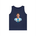 "I am Here to Stay" Argentina Soccer Star Tank Top — Jersey Portrait World Cup 2026.