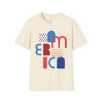 Modern America graphic t-shirt design