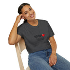 T-Shirt — Pixel Heart "You Have One Life" Graphic Tee