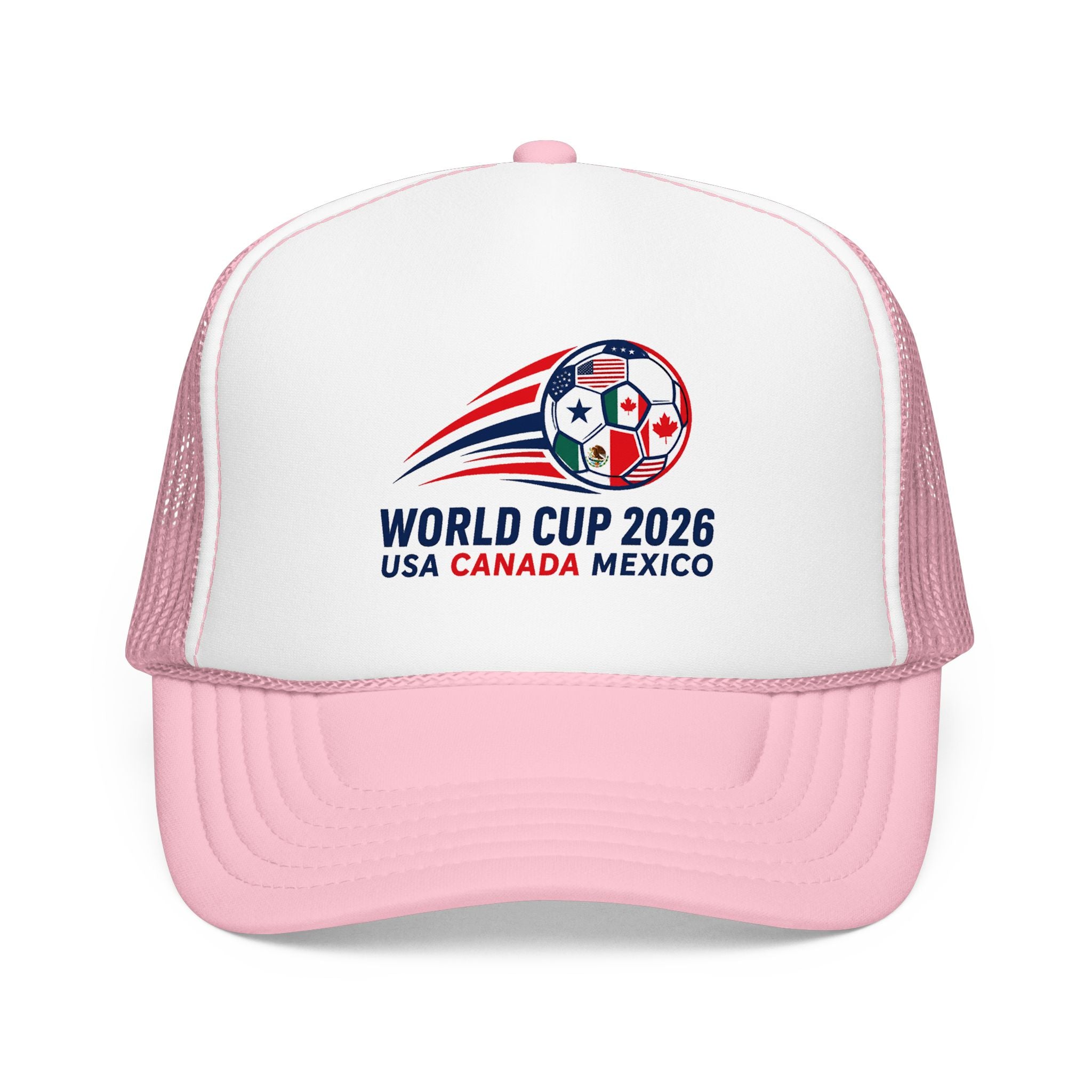 Soccer Cup 2026 Trucker Hat — USA Canada Mexico Soccer Cap