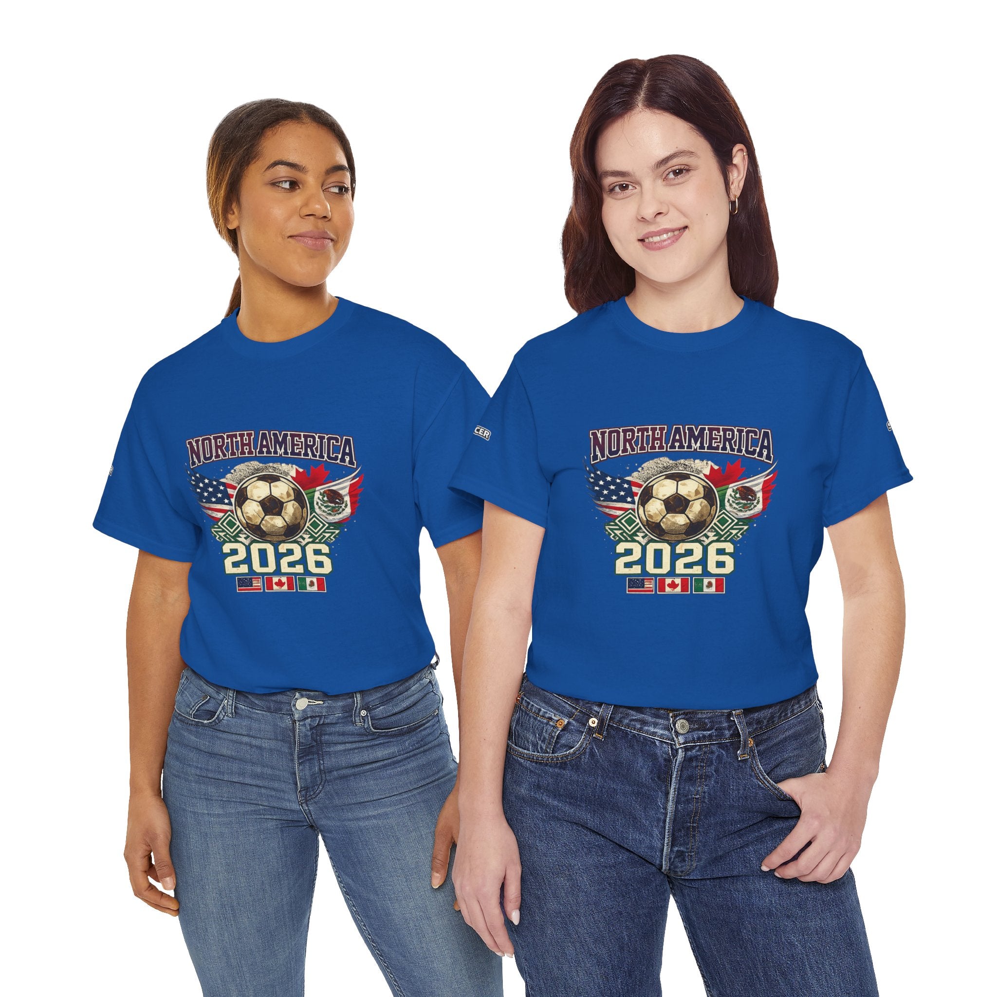 North America 2026 Soccer T-Shirt — USA Canada Mexico