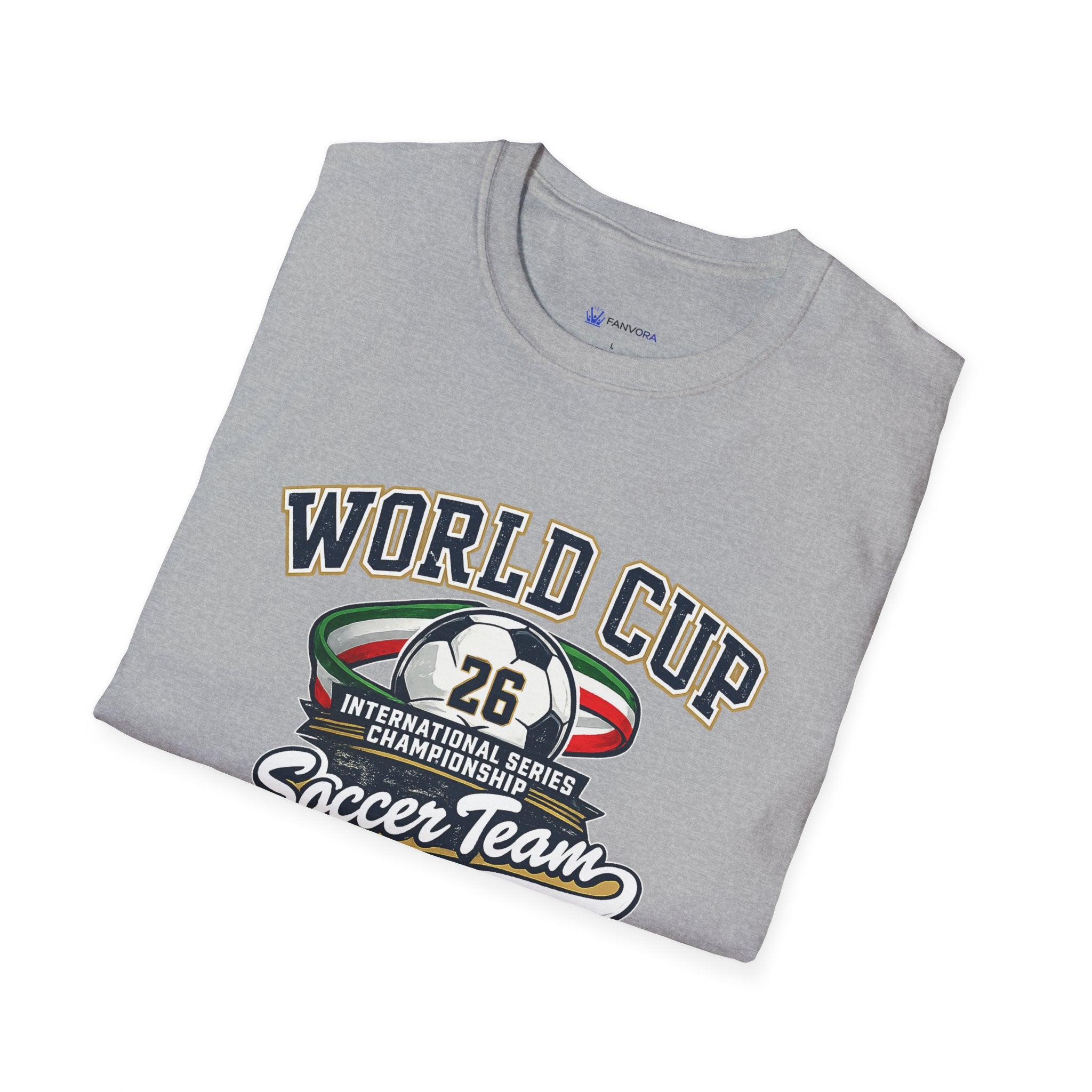 Soccer Team T‑Shirt – Vintage International Series Championship Design