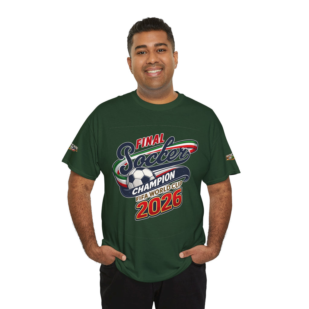 2026 Soccer  Champion Tee - Final Soccer Graphic Shirt