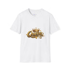 Queen Graphic T-Shirt — Gold Crown Design