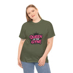 Queen of the Gym T-Shirt — Pink Crown Fitness Tee