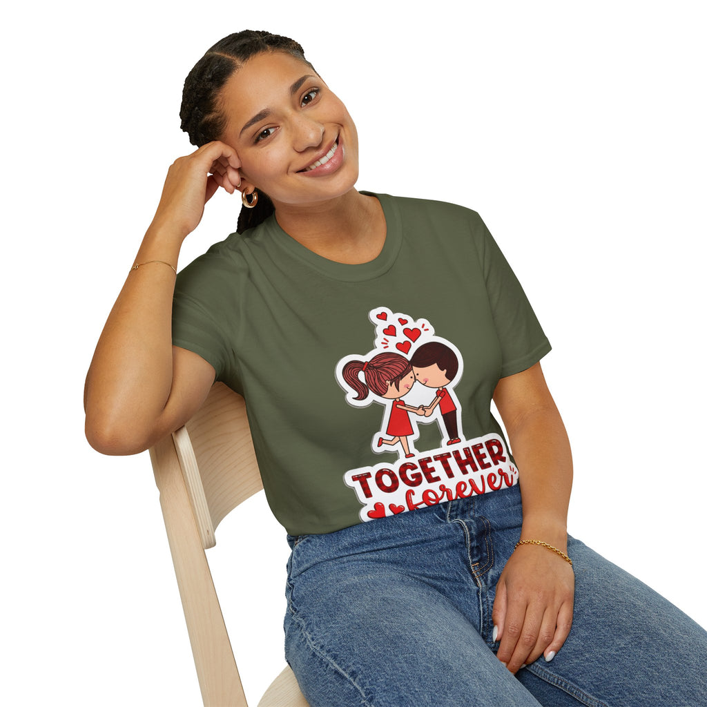 Together Forever Couple T-Shirt — Cute Kids-Style Valentine Tee