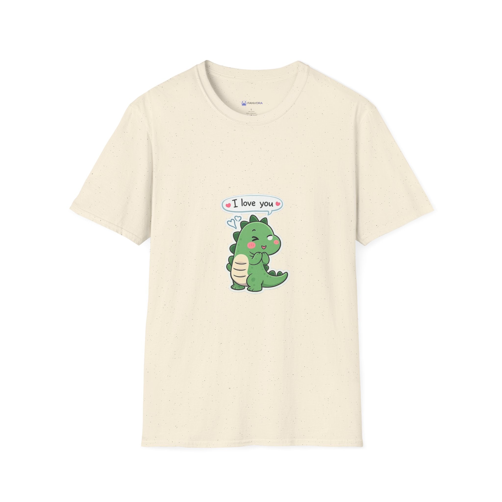 Cute Dinosaur 'I Love You' T-Shirt — Cute Kawaii Dino Graphic Tee