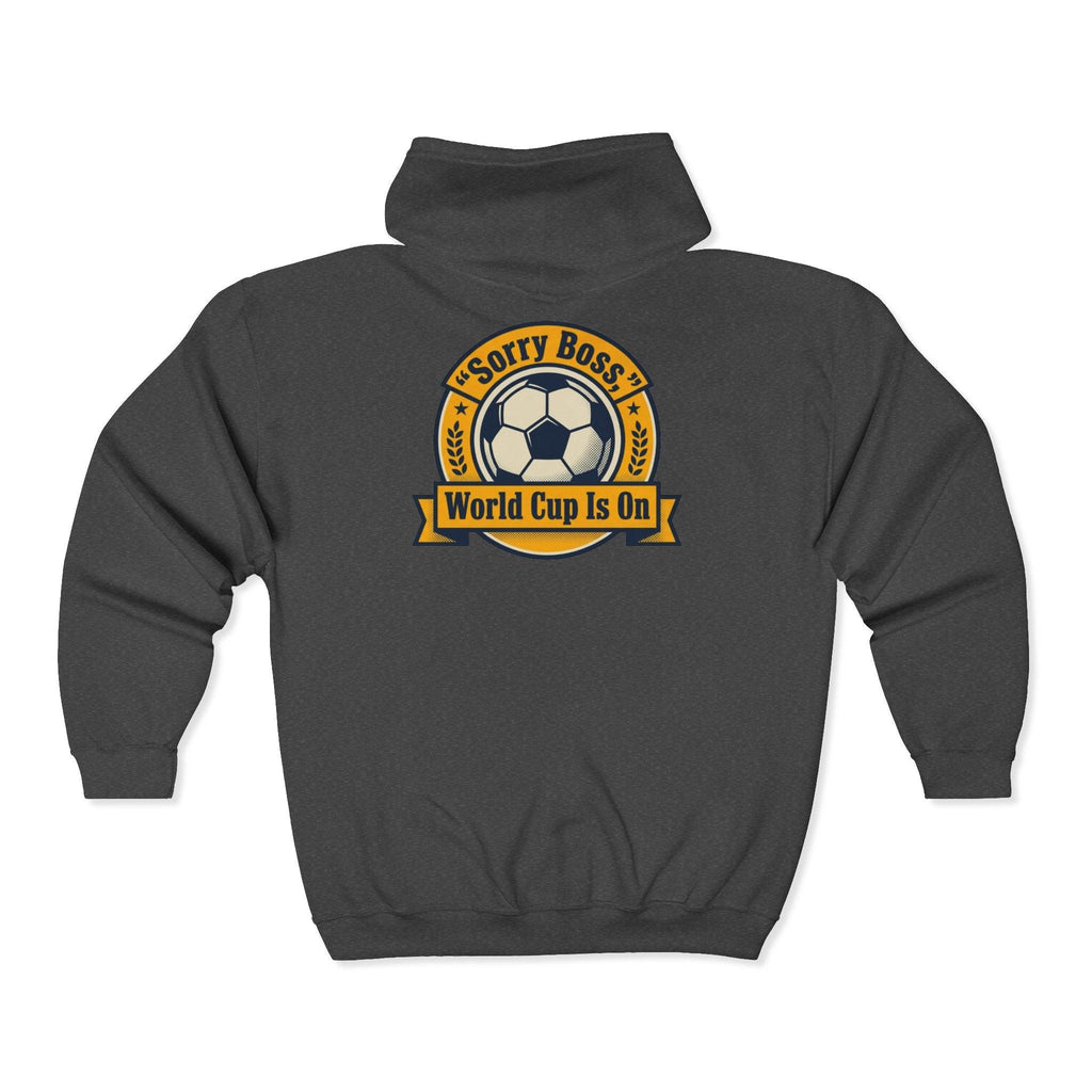 Soccer World Cup 2026 France Rising Talent Zip Hoodie – "Sorry Boss, World Cup Is On".