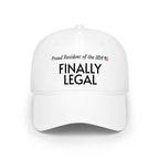 Finally Legal USA embroidered baseball cap