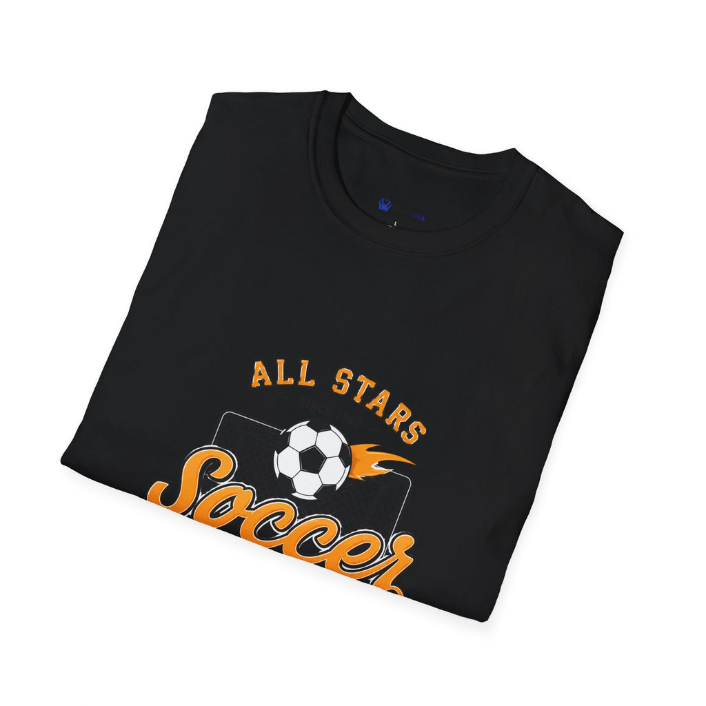 Soccer All Stars T-Shirt — Vintage Goal & Ball Sports Tee