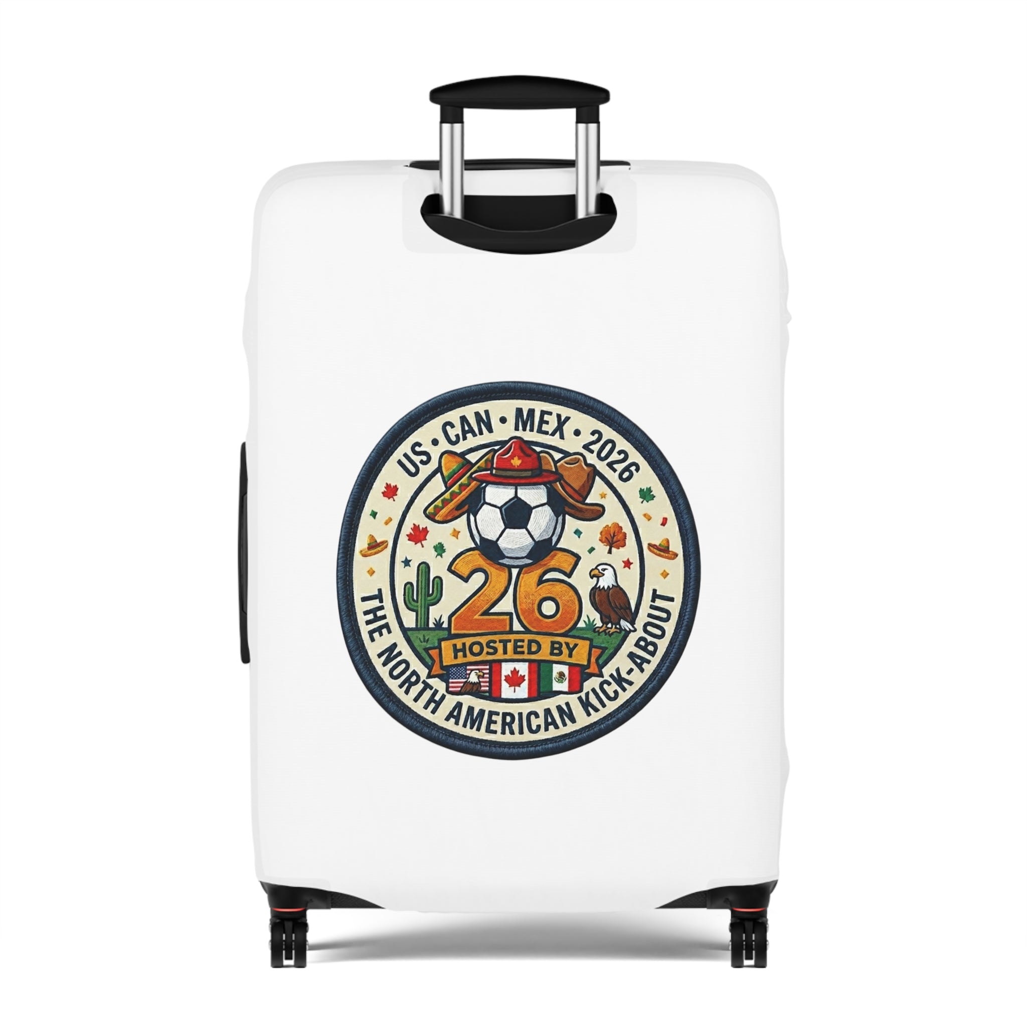 Travel Luggage Cover - Portugal #7 GOAT Fan Version - World Cup 2026