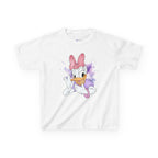 Kids Tee — Cute Daisy Duck Watercolor Graphic