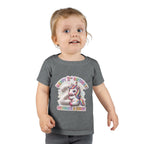 Toddler T-shirt — "Happy 2nd Birthday" Unicorn Celebrate & Shine