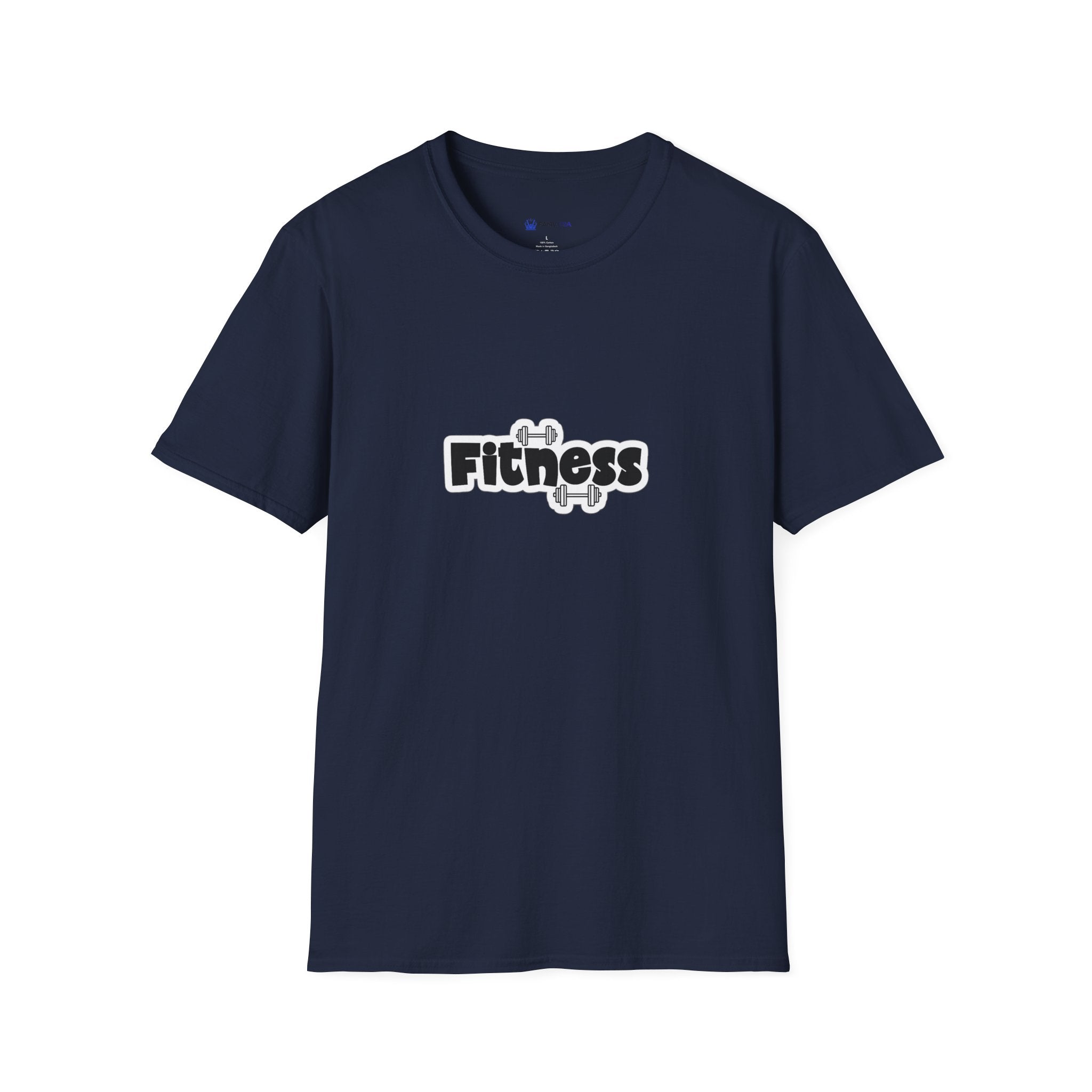 Fitness Graphic T-Shirt — Dumbbell Workout Tee for Gym Lovers