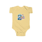 2nd Birthday Baby Bodysuit - "Happy Birthday" Number 2 Party Onesie