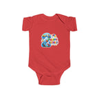 2nd Birthday Baby Bodysuit - "Happy Birthday" Number 2 Party Onesie