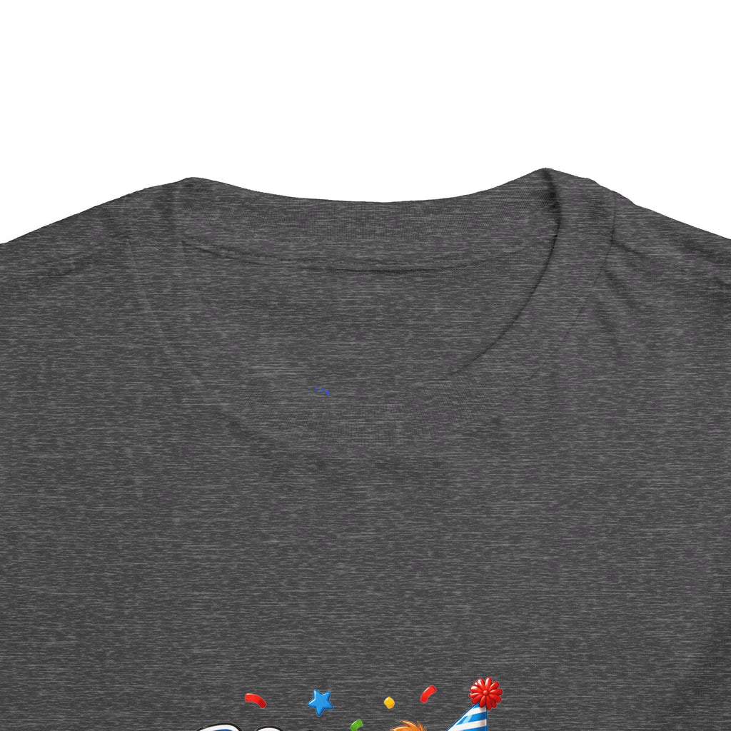 Toddler Birthday Tee — "It's My Birthday" Puppy Party Shirt