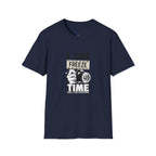 I Can Freeze Time Camera T‑Shirt — Vintage Photographer Quote Tee