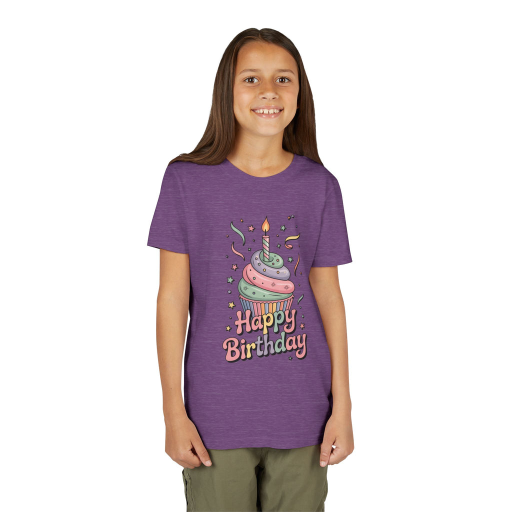 Kids "Happy Birthday" Cupcake Tee
