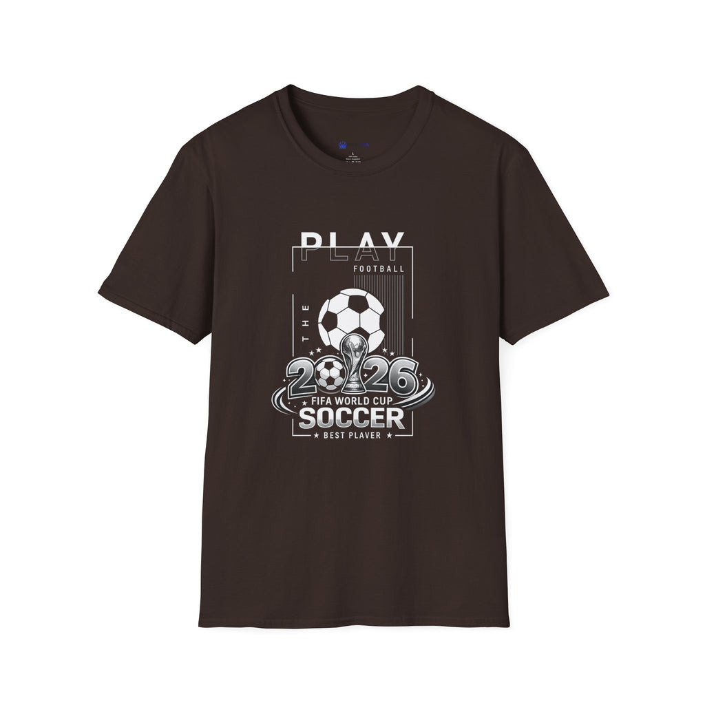 Soccer Play Football T-Shirt — simple elegant 2026 Design