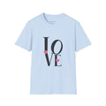 LOVE Heart Graphic T-Shirt — Romantic Valentine's Day Tee