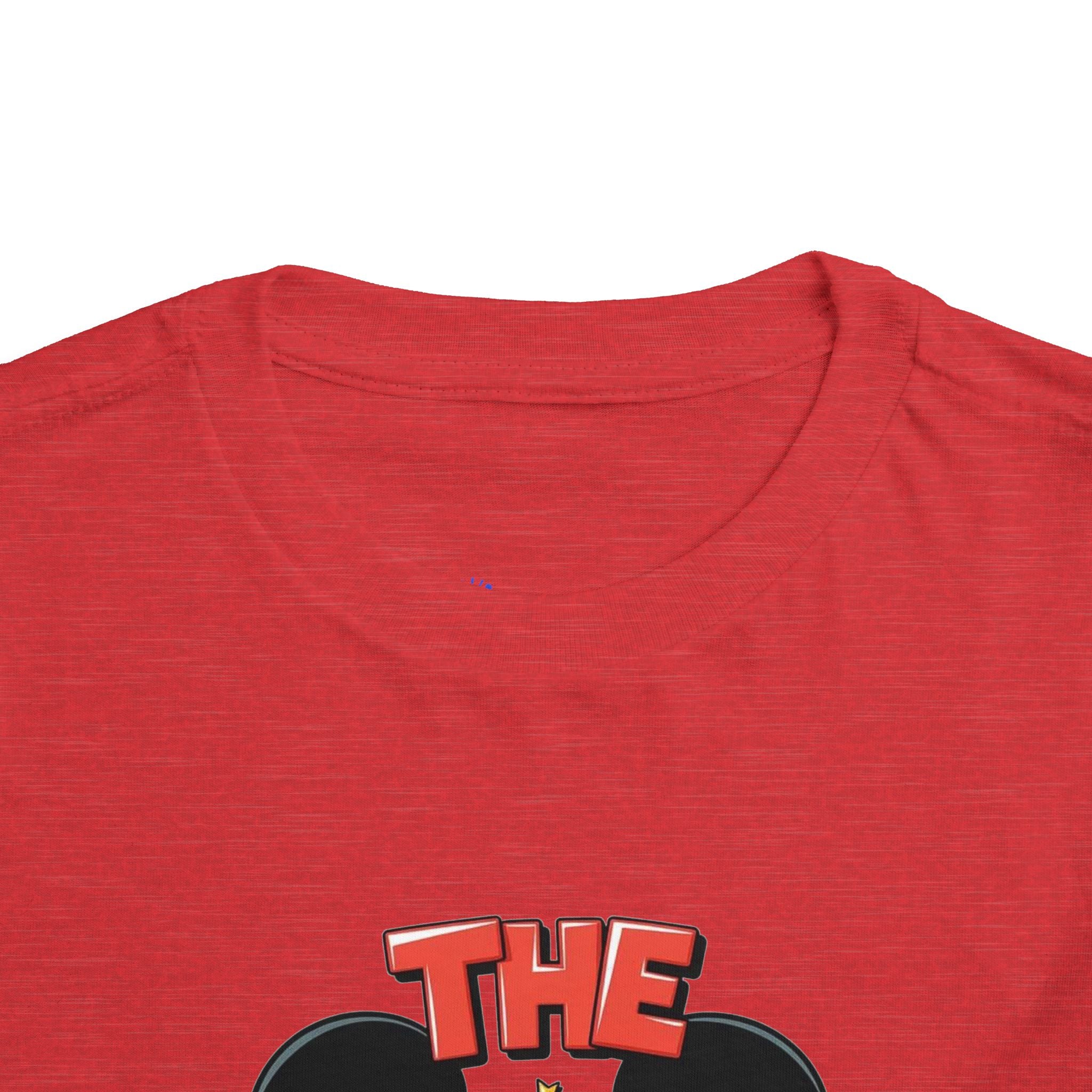 Toddler Tee — "The Birthday Boy" Cartoon Mouse Party Shirt