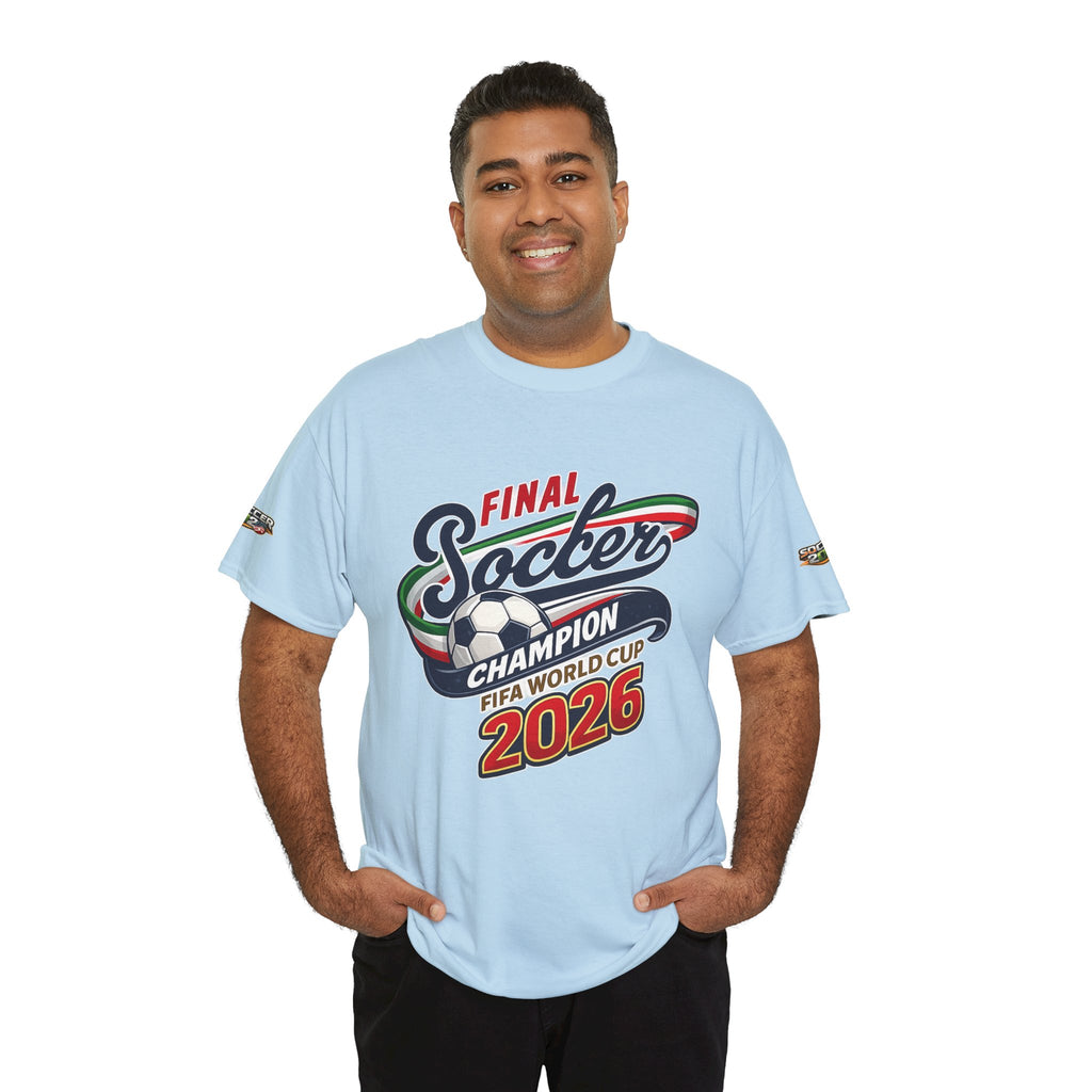 2026 Soccer  Champion Tee - Final Soccer Graphic Shirt