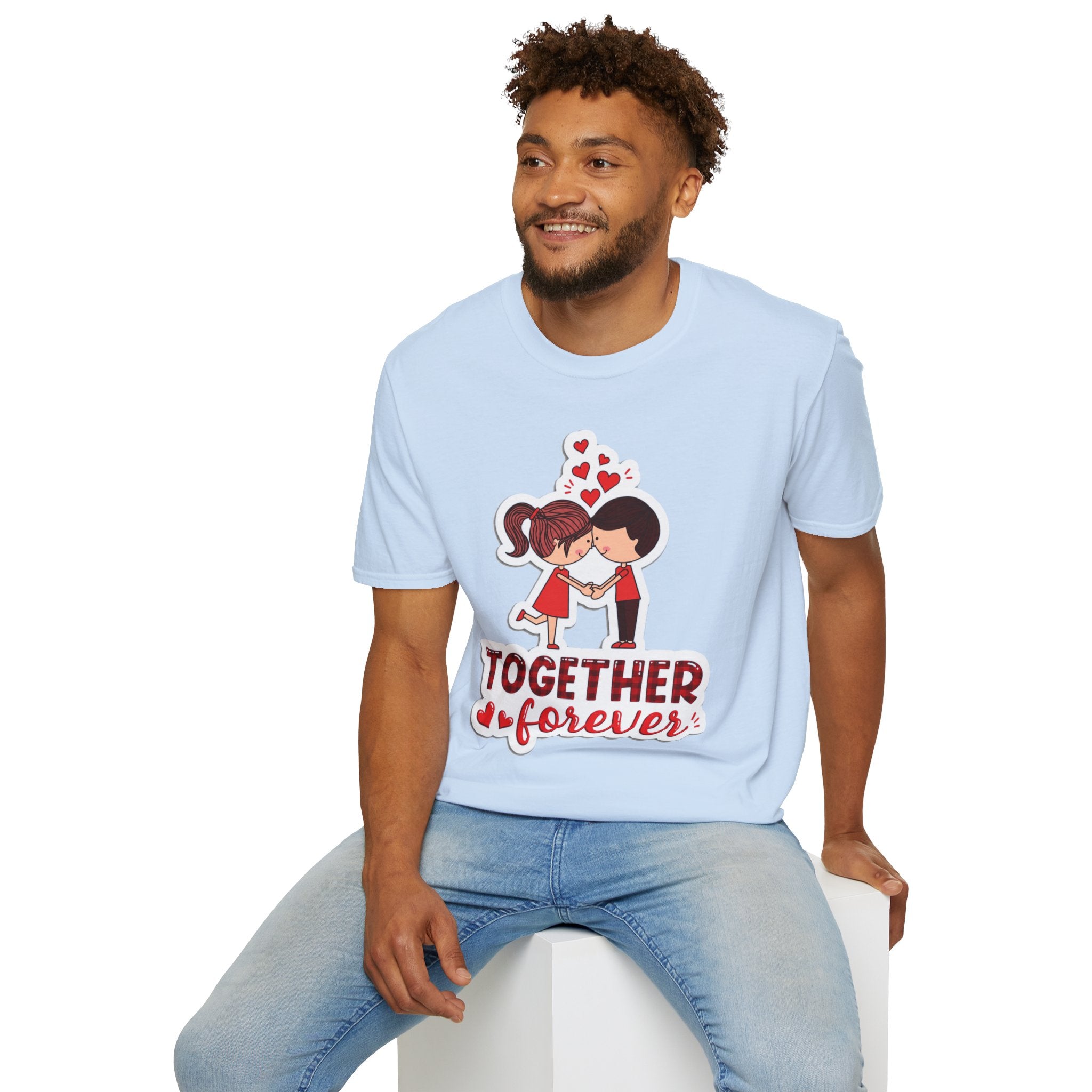 Together Forever Couple T-Shirt — Cute Kids-Style Valentine Tee