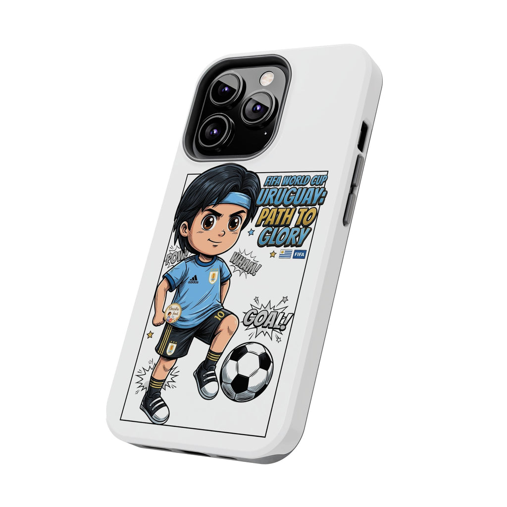 Uruguay Soccer Phone Case — Path to Glory "Goal!" Design