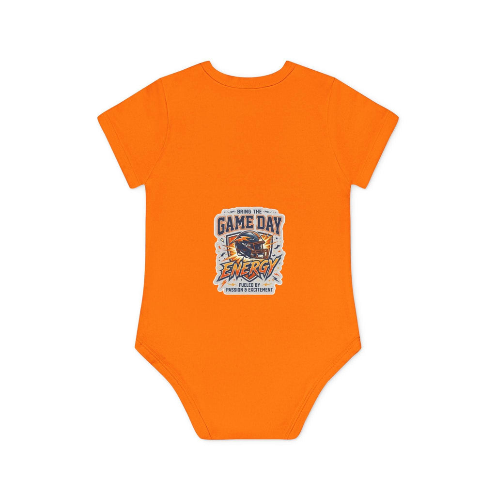 Baby Bodysuit - "France #10 Footballer Rising Star Fan Version" Future Soccer Player & Game Day Energy Organic Baby Onesie.