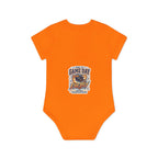 Baby Bodysuit - "France #10 Footballer Rising Star Fan Version" Future Soccer Player & Game Day Energy Organic Baby Onesie.