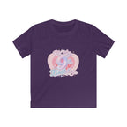 Kids 9th Birthday T‑Shirt - 'It's My 9th Birthday' Pink Heart Graphic Tee