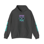 Gaming Mode Hoodie — "Gaming Mode" Graphic Pullover with Sleeve "Game On" Text