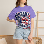 America Turns 250 T-Shirt – "Freedom Looks Good For Its Age" Patriotic 4th of July Tee