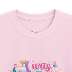 Girls' Princess 8th Birthday T-Shirt — "This Is How I Turn 8" Floral Castle Tee