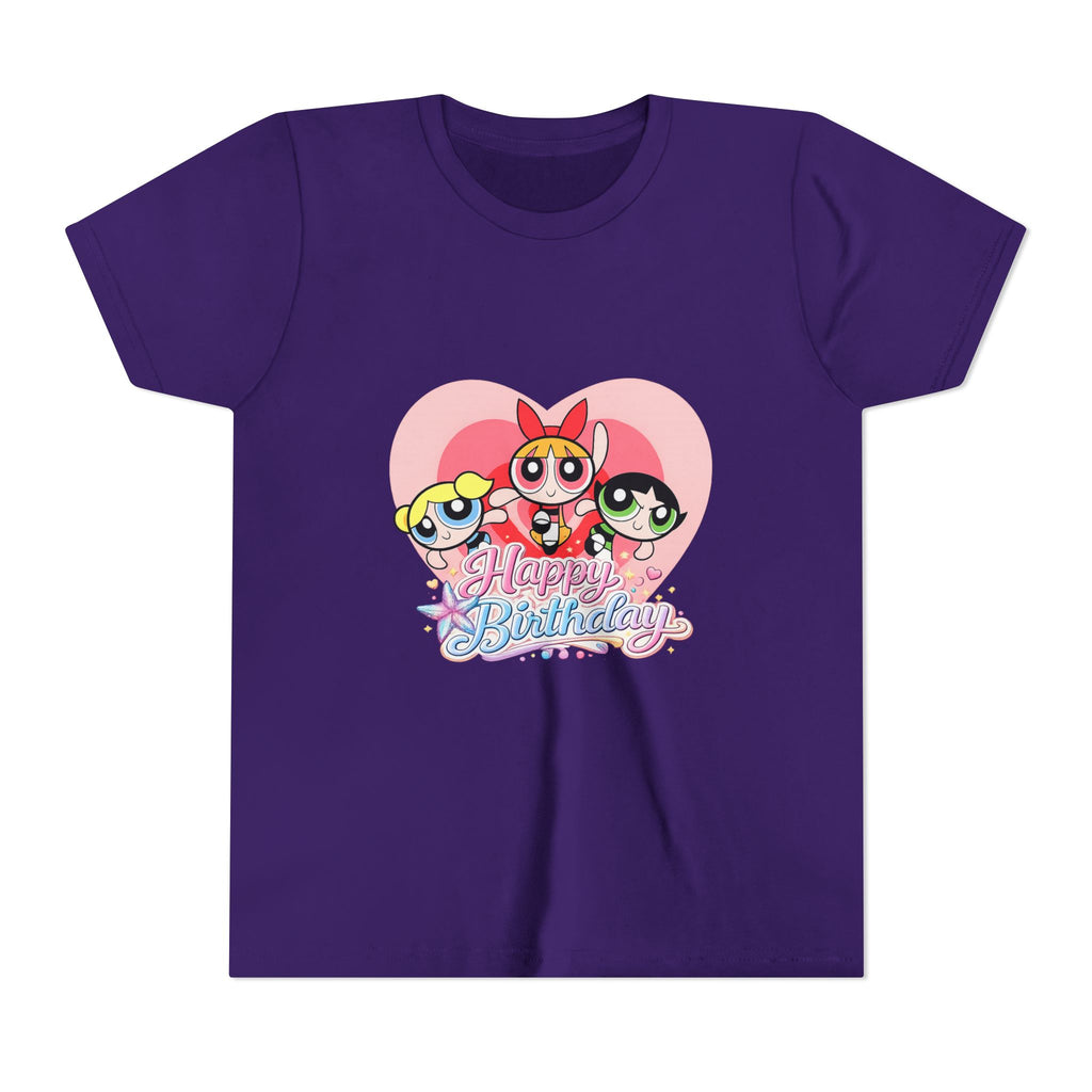 Powerpuff Girls "Happy Birthday" Youth Tee