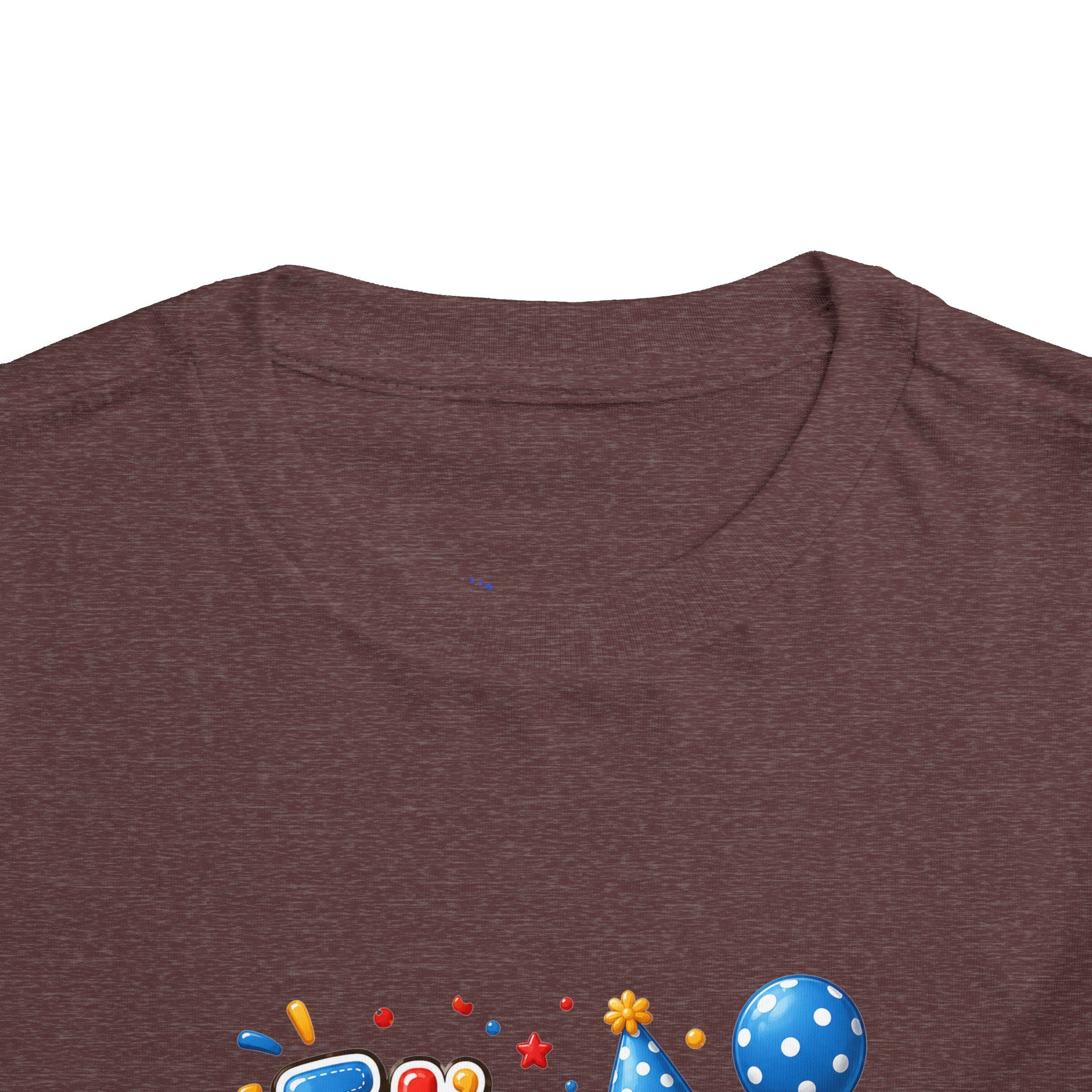 Toddler Birthday Tee — "It's My Birthday" Bear Party Shirt