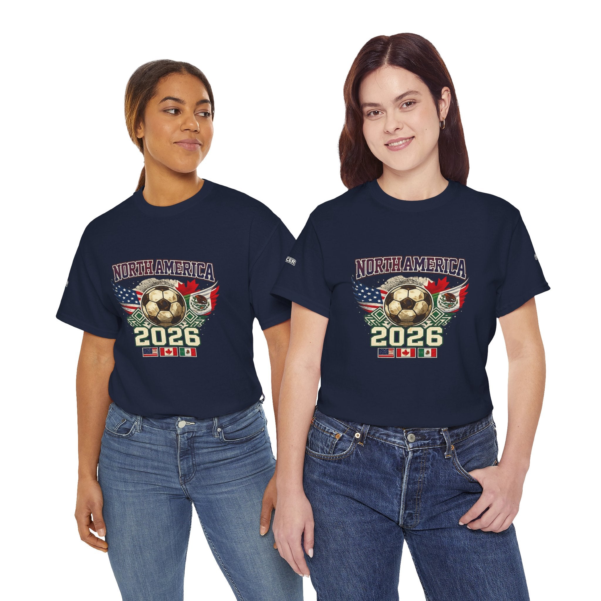 North America 2026 Soccer T-Shirt — USA Canada Mexico