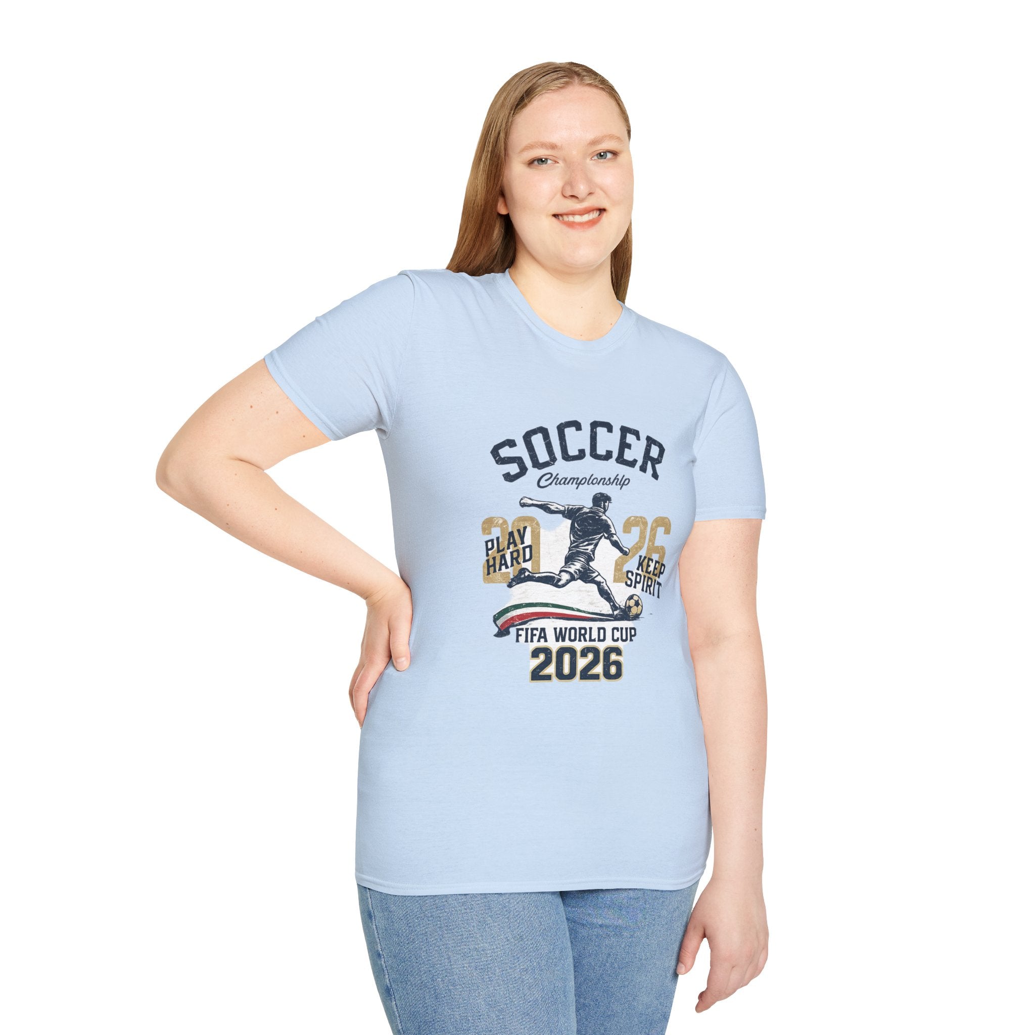 Soccer Championship 2026 T-Shirt —  Play Hard Soccer Tee