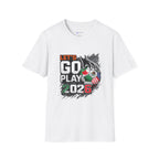Let's Go Play 2026 Soccer T-Shirt — International Flags Tournament Tee