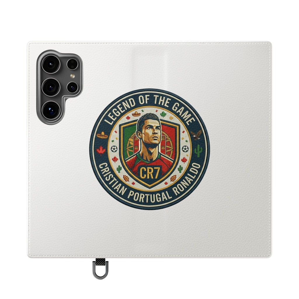 iPhone & Samsung Flip Phone Cases - Argentina GOAT # 10 'Legend of the Game'.