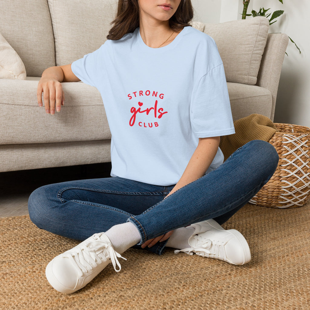 Strong Girls Club T‑Shirt — Empowerment Graphic Tee