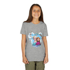 Girls' Frozen Princesses Youth Tee – Elsa & Anna Winter Friends Shirt
